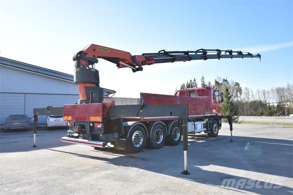 Scania G440 8X4 Tovornjaki z žerjavom