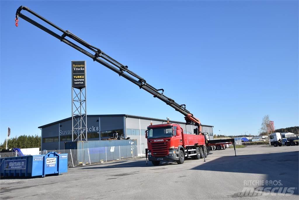 Scania G440 8X4 Tovornjaki z žerjavom