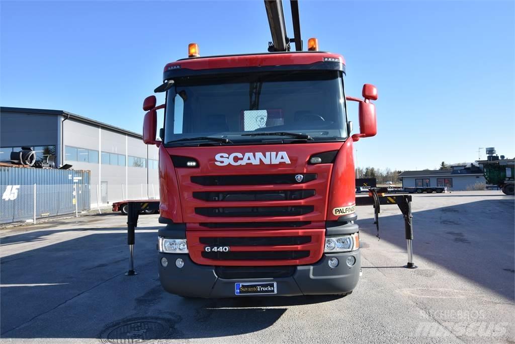 Scania G440 8X4 Tovornjaki z žerjavom