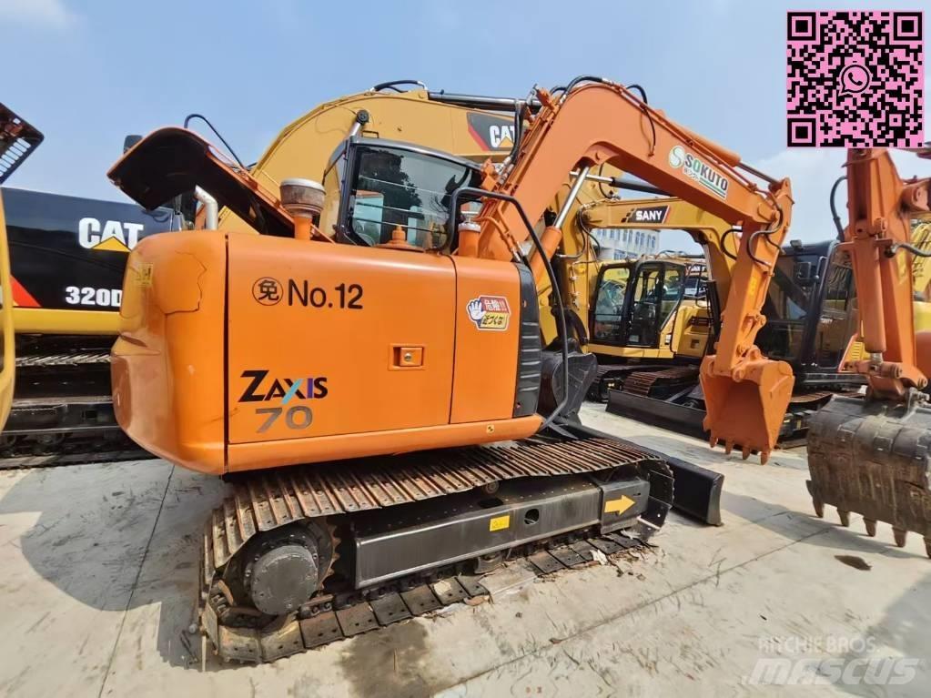 Hitachi ZX 70 Mini bagri <7t