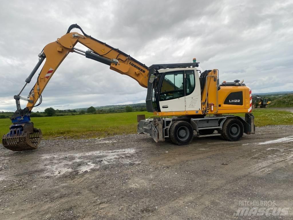 Liebherr LH 22 Bagri goseničarji