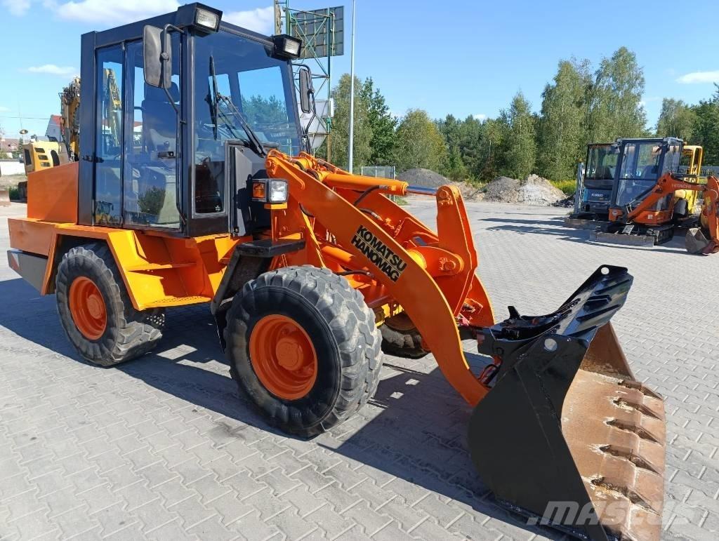 Hanomag 15 F Kolesni nakladalci