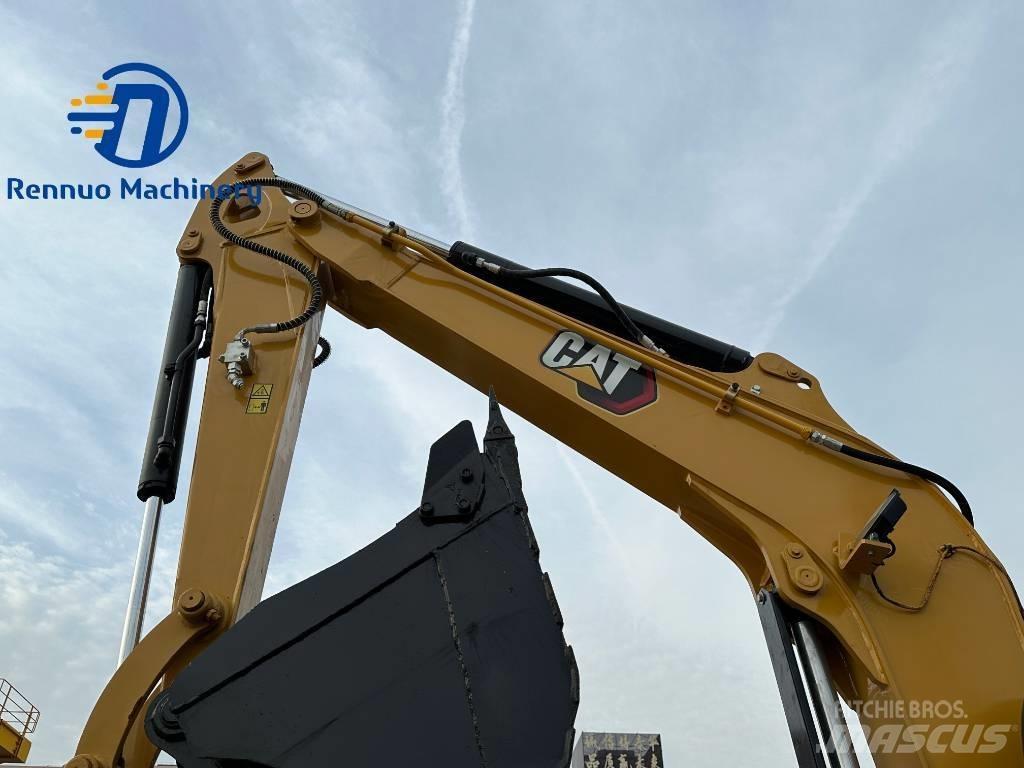 CAT 306E with rubber Mini bagri <7t