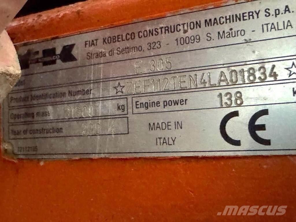 Fiat KOBELCO E305 Posebni bagri