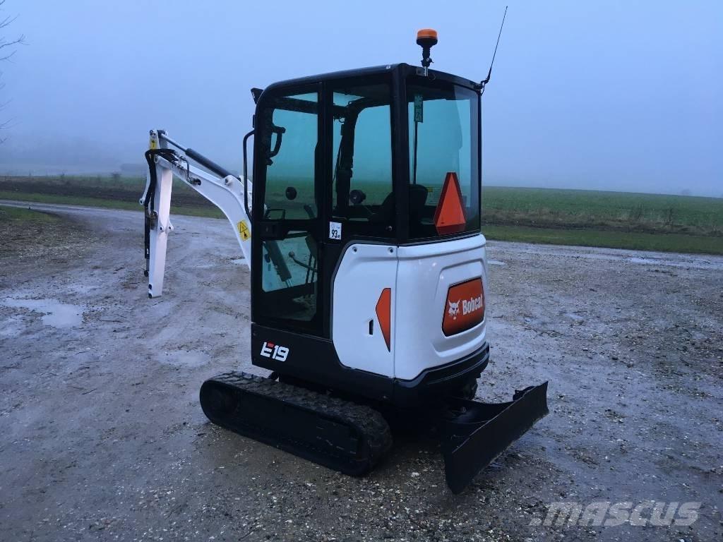 Bobcat E 19 Mini bagri <7t