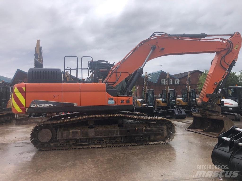 Doosan DX380LC-5 Bagri goseničarji