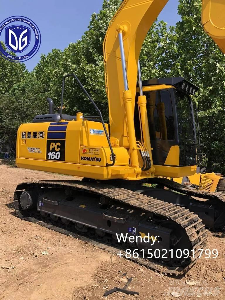 Komatsu PC 160 Bagri goseničarji