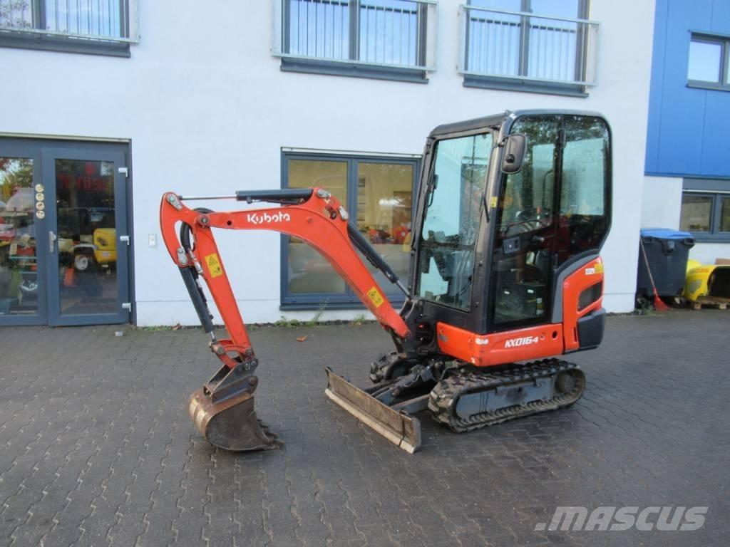 Kubota KX 016-4 Mini bagri <7t