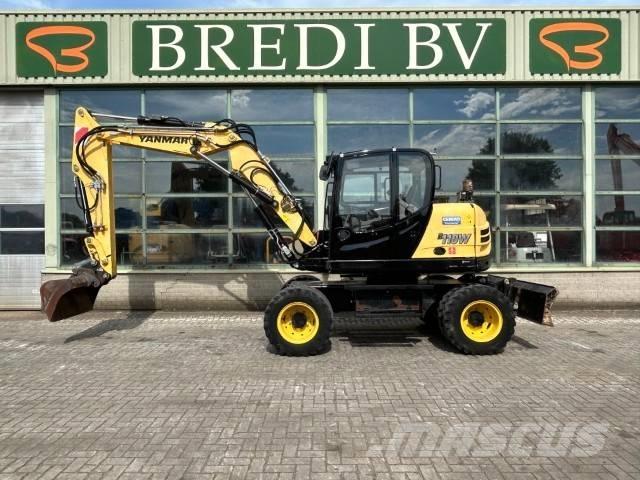 Yanmar TW110W Bagri na kolesih