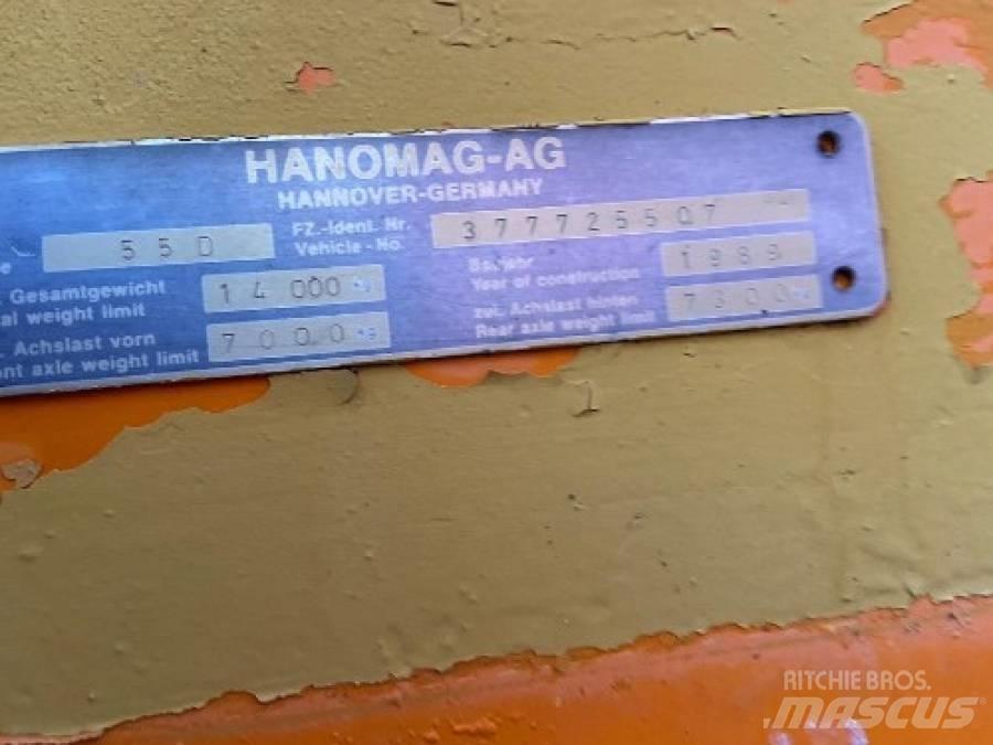 Hanomag 55 D Kolesni nakladalci
