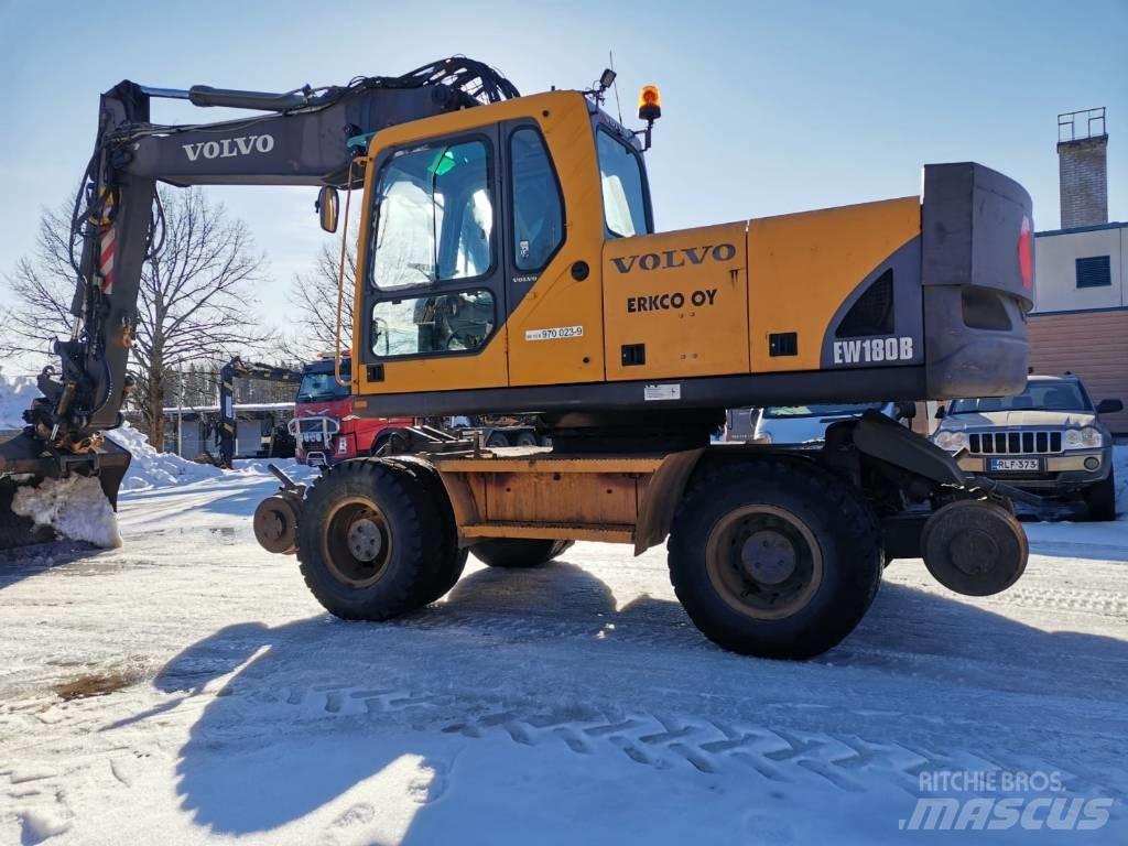 Volvo EW 180 B Bagri na kolesih