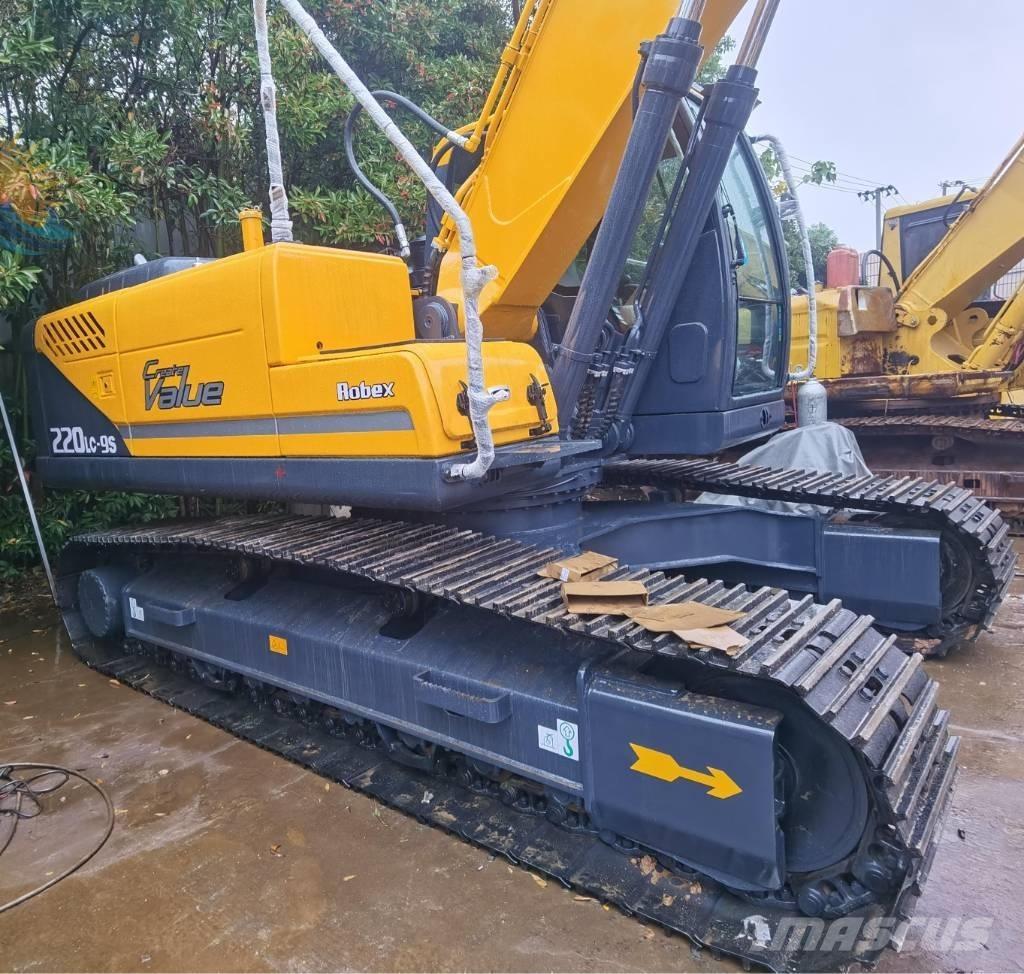 Hyundai R220lc-9s Bagri goseničarji