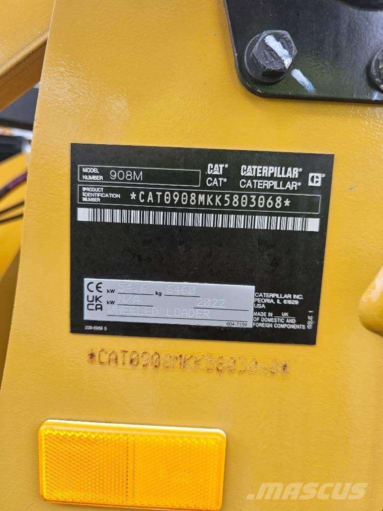 CAT 908 M Kolesni nakladalci