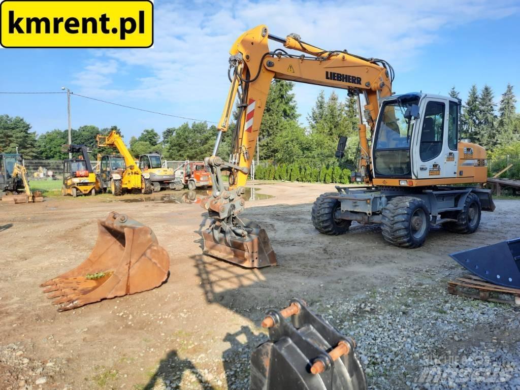 Liebherr A 316 Bagri na kolesih