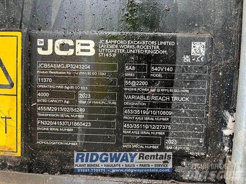 JCB 540-140 Teleskopski viličarji