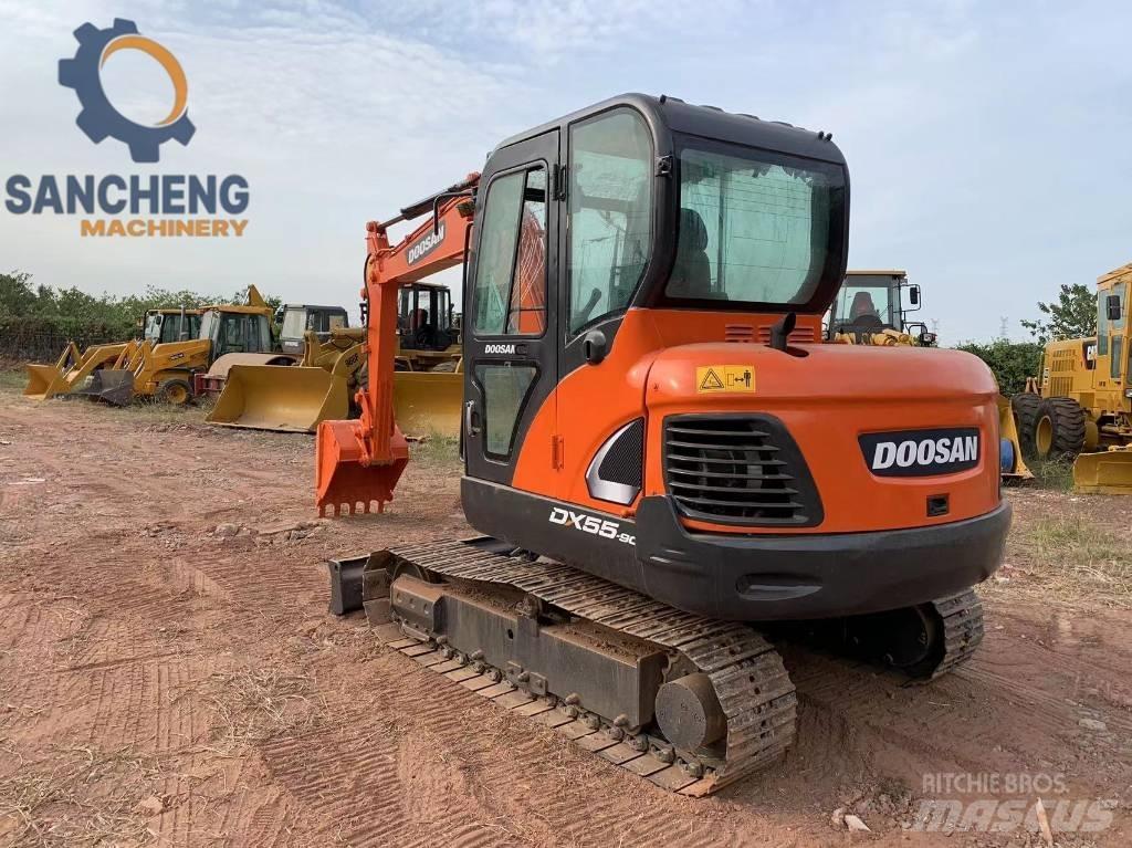 Doosan DX 55 Mini bagri <7t