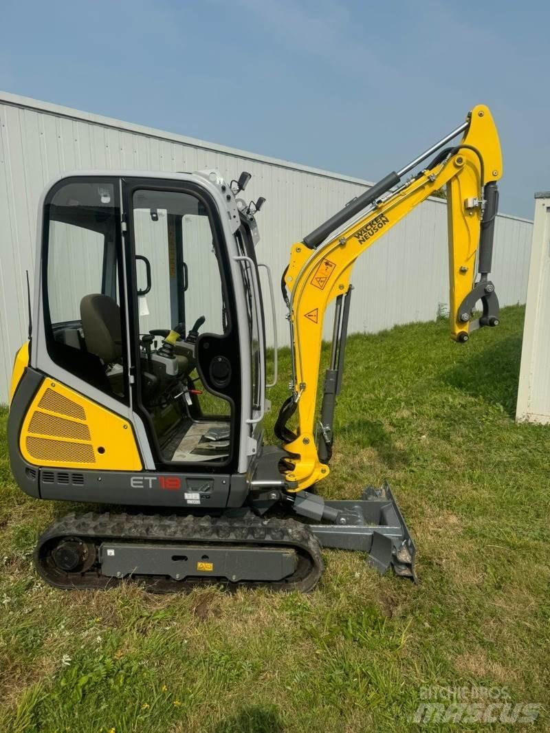 Wacker ET 18 Mini bagri <7t