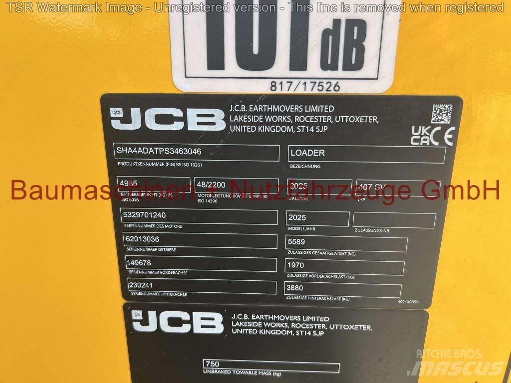 JCB 407 Klima -Demo- Kolesni nakladalci