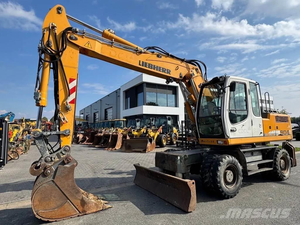 Liebherr A904C Bagri na kolesih