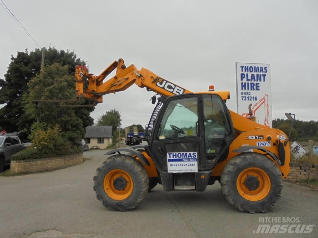 JCB 531-70 Teleskopski viličarji