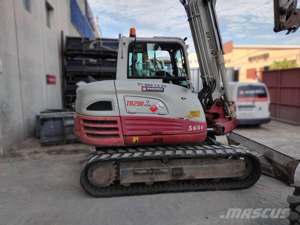 Takeuchi TB290 Mini bagri <7t