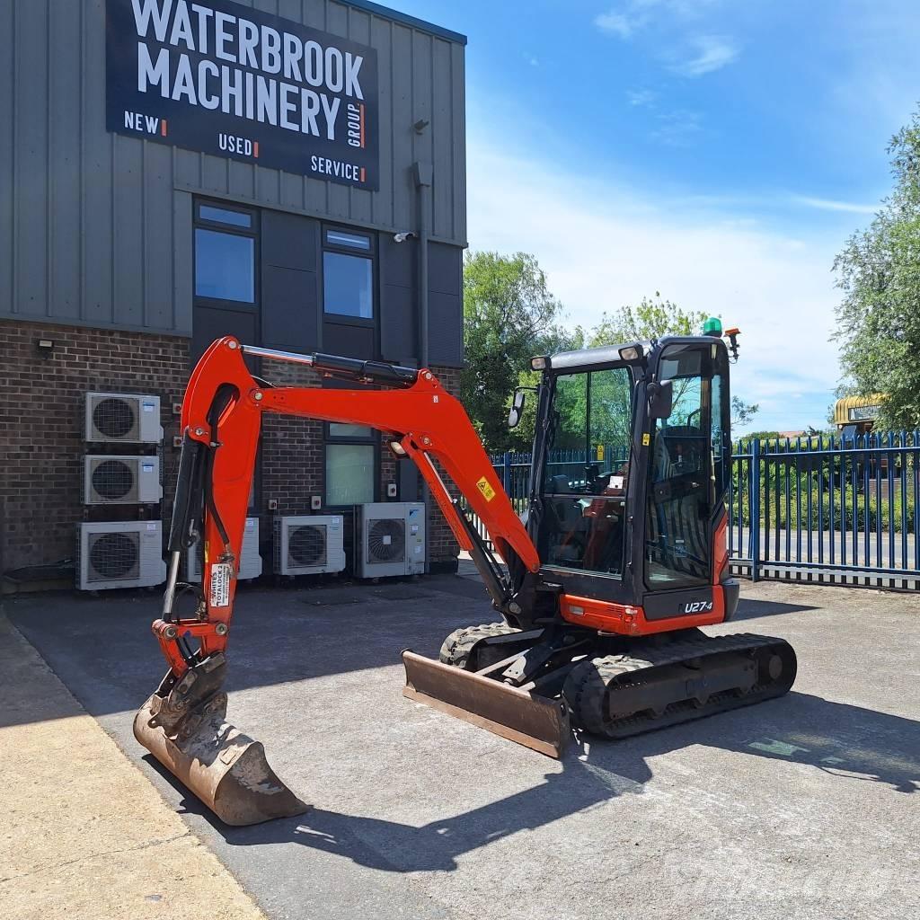 Kubota U 27-4 Mini bagri <7t
