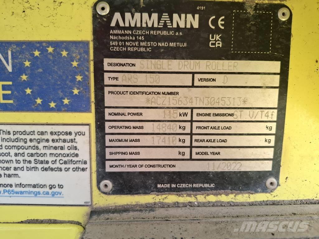 Ammann ARS 150D Vibro nabijači