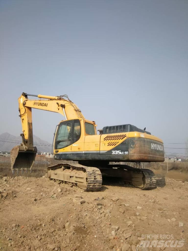 Hyundai 335lc-9s Bagri goseničarji