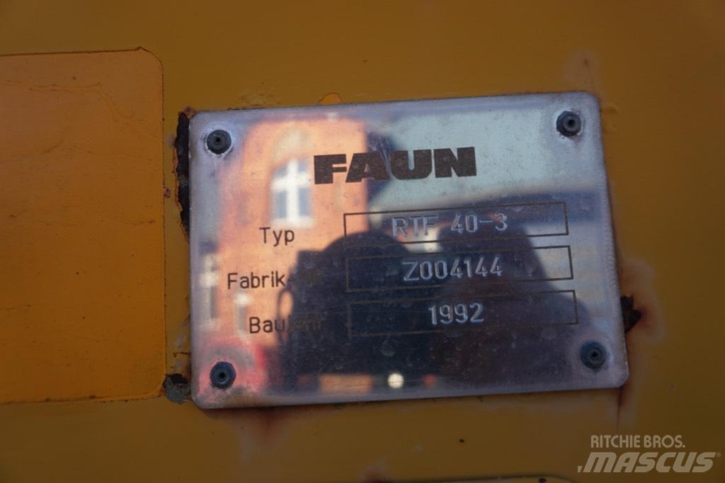 Faun RTF 40-3 Rabljeni žerjavi za vsak teren
