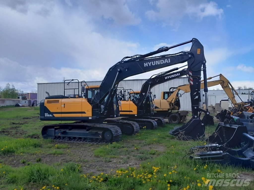 Hyundai HX210AL Bagri goseničarji