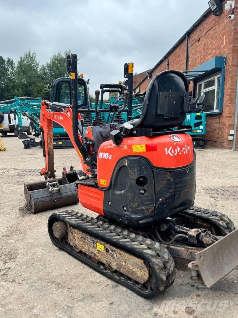 Kubota U 10 Mini bagri <7t