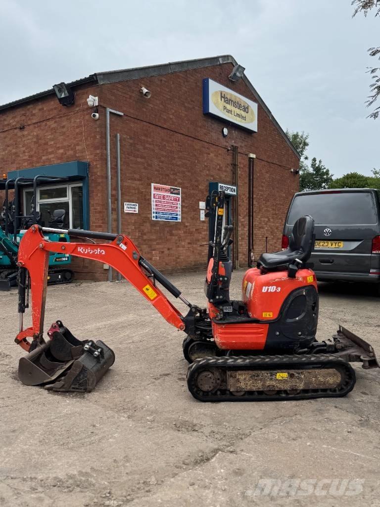 Kubota U 10 Mini bagri <7t
