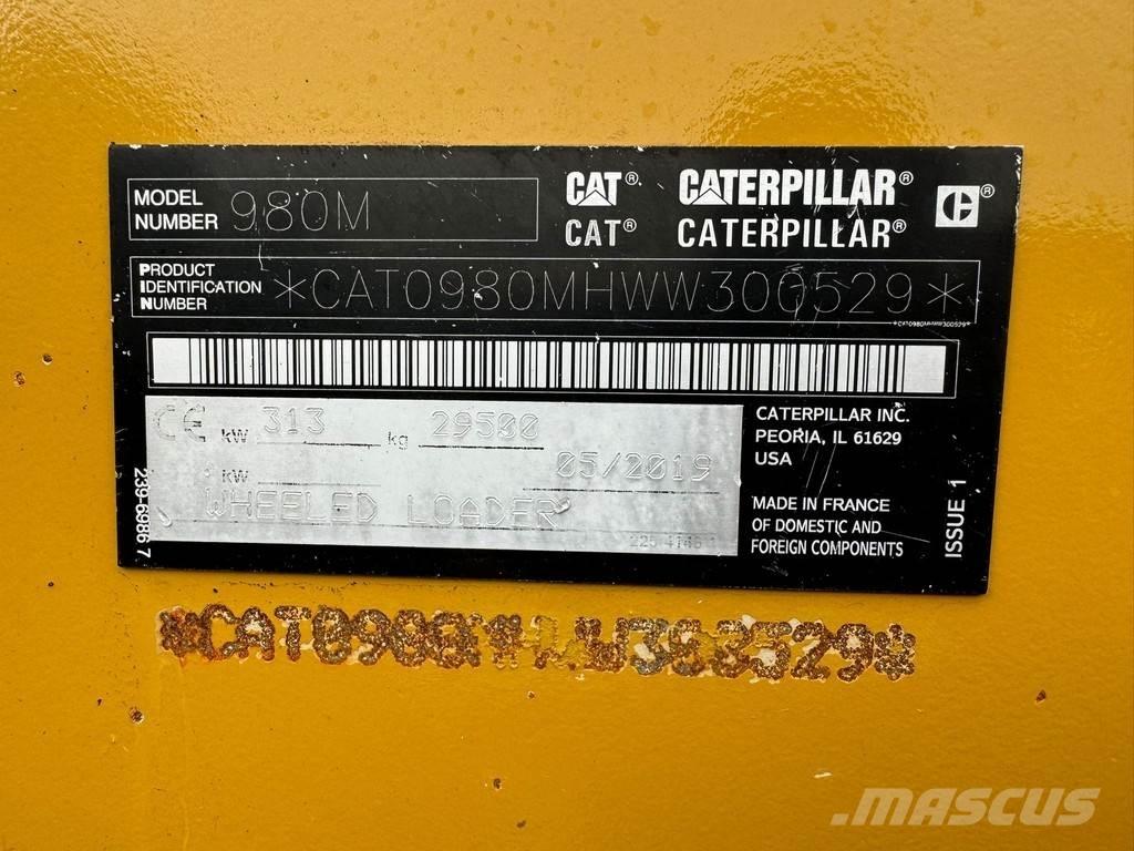 CAT 980M Kolesni nakladalci
