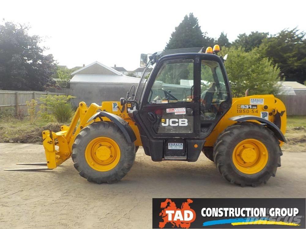 JCB 531-70 Teleskopski viličarji