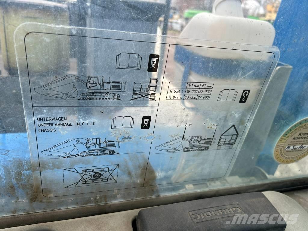 Liebherr R 944 C V Rušilni bagri