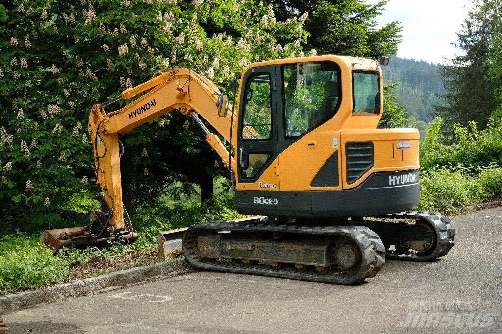 Hyundai R80CR-9 Midi bagri 7t – 12t