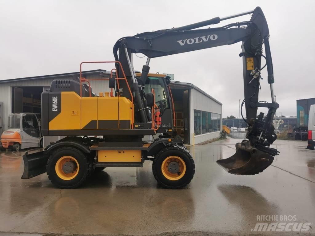Volvo EW160E Bagri na kolesih