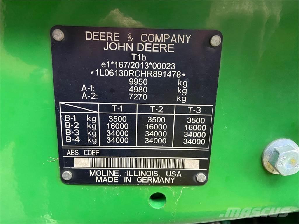 John Deere 6130R Traktorji