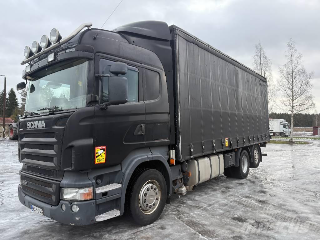 Scania R 420 Tovornjaki s ponjavo