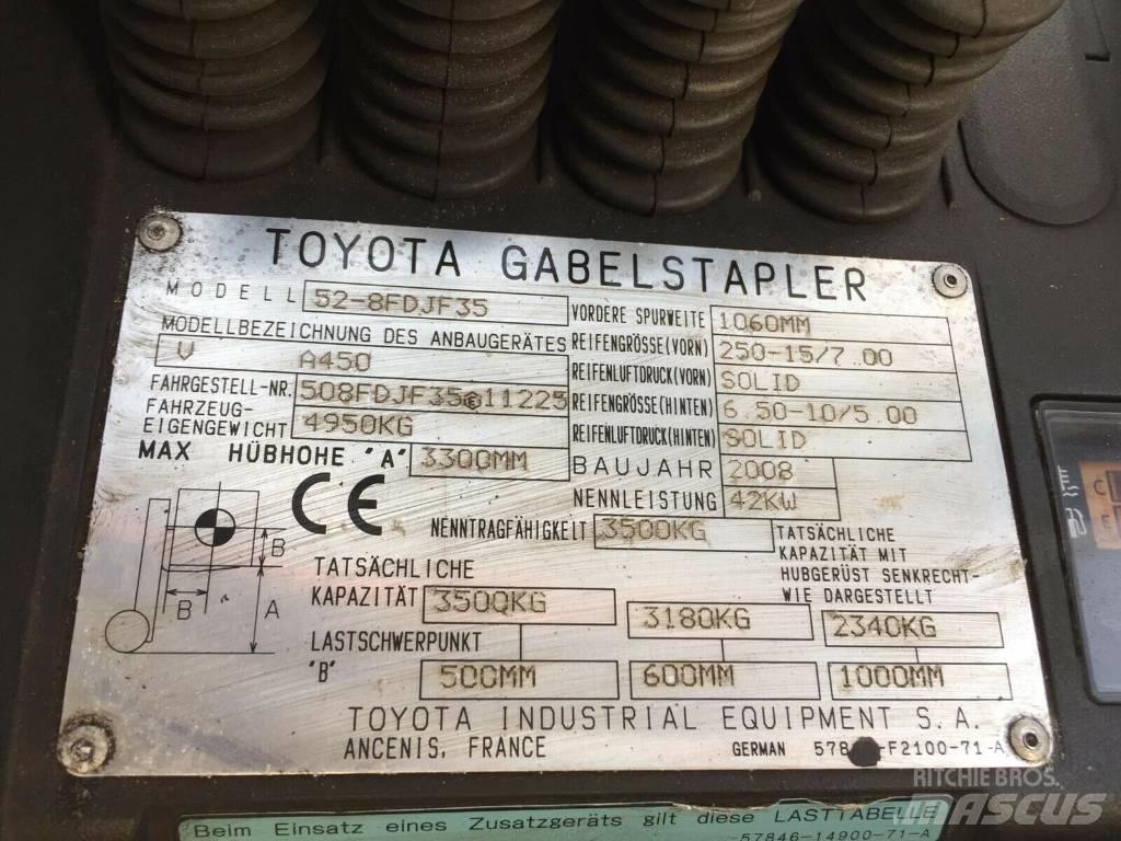 Toyota 02-8 FD JF 35 Dizelski viličarji