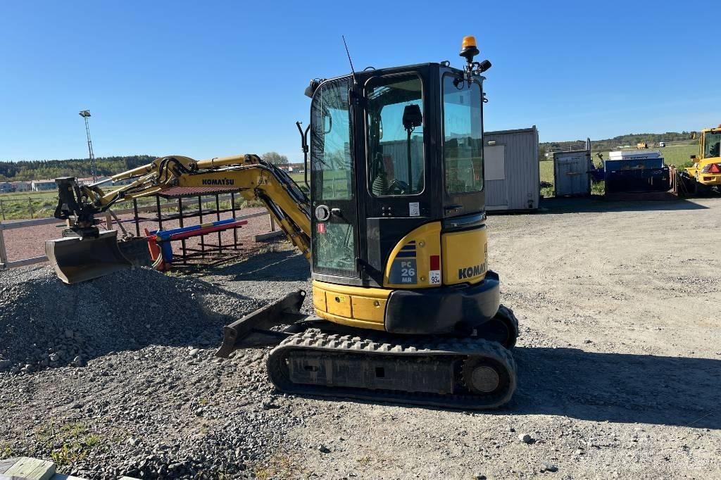 Komatsu PC 26 MR-3 Mini bagri <7t