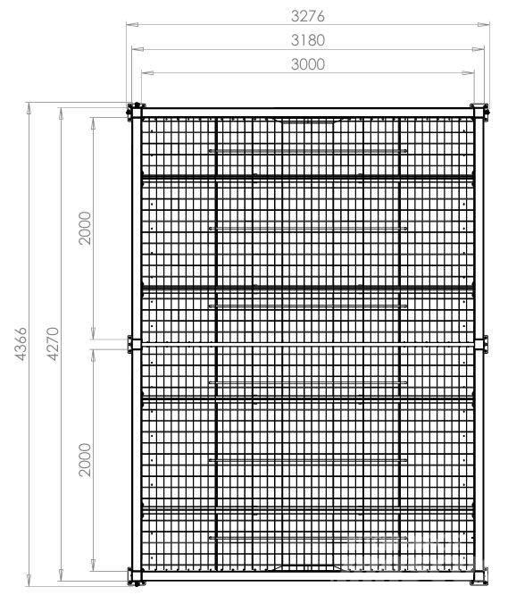  Grain intake pit 3x4 Zalogovniki