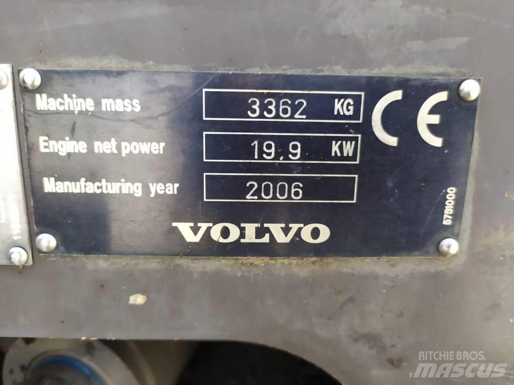 Volvo ECR 38 Mini bagri <7t