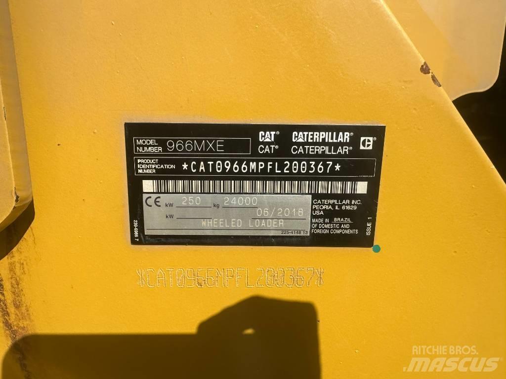 CAT 966 MXE Kolesni nakladalci
