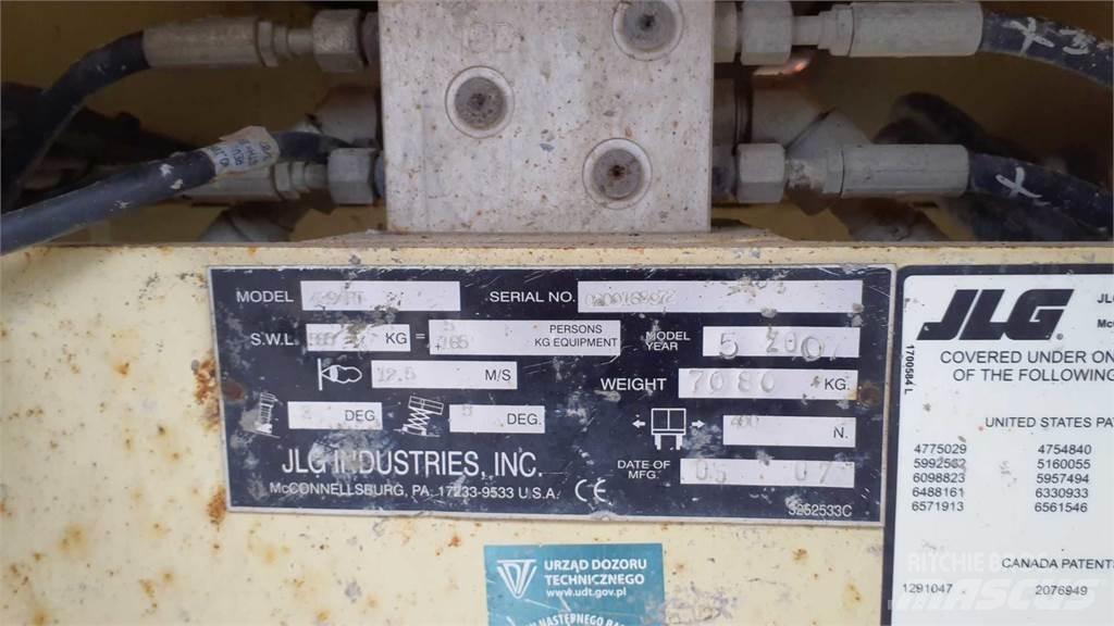JLG 4394RT Škarjaste dvižne ploščadi