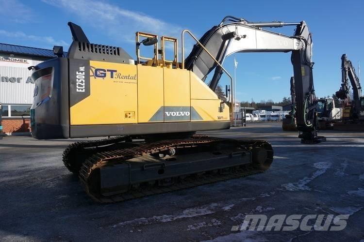Volvo EC 250 E N L Bagri goseničarji