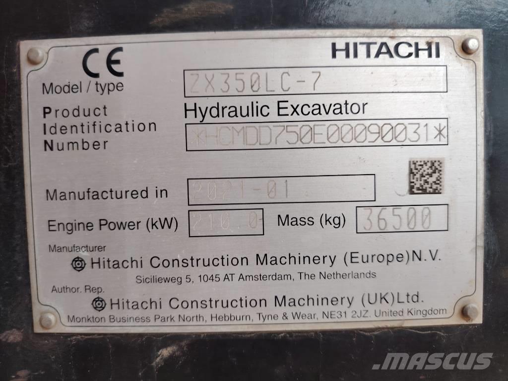 Hitachi 350LC Bagri goseničarji