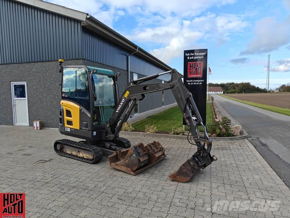 Volvo EC 20 D Mini bagri <7t