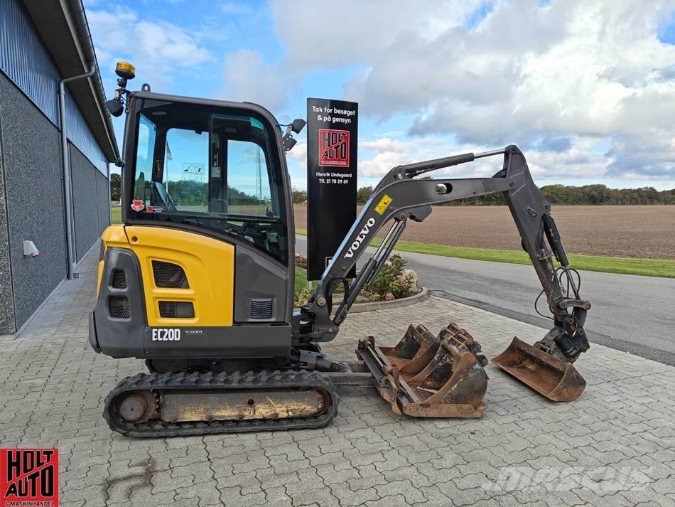 Volvo EC 20 D Mini bagri <7t