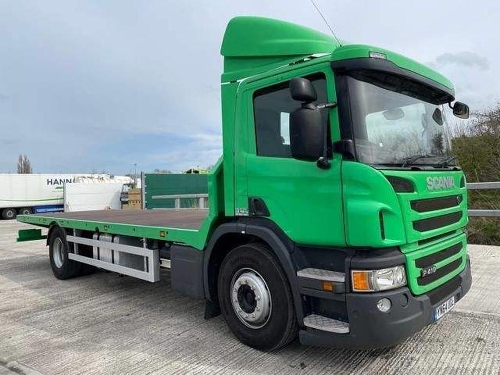 Scania P 410 Tovornjaki s kesonom/platojem